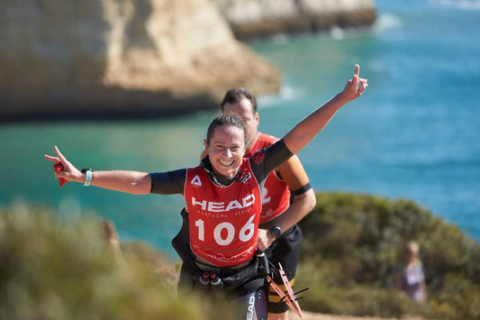 Ana Bárbara, 54 anos, triatleta e trail runner.