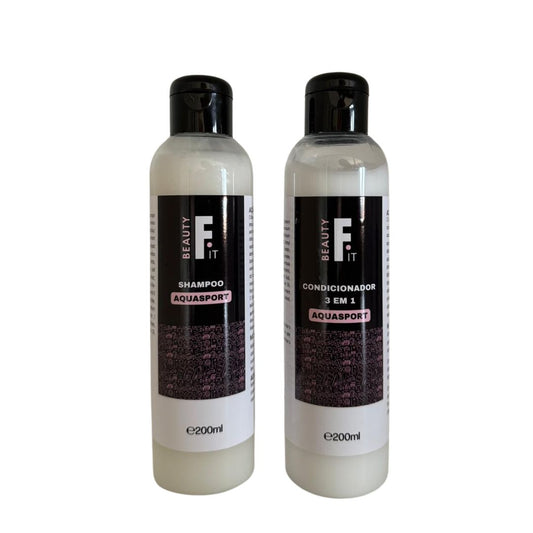 Kit AquaSport: Shampoo + Condicionador 3 em 1